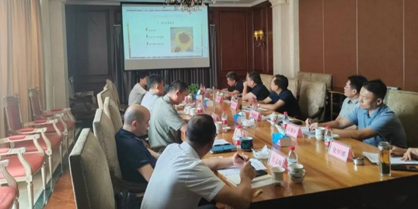 邢臺市新河縣人民政府縣長程玉峰一行蒞臨盛鵬達公司指導(dǎo)工作，共謀合作新篇章